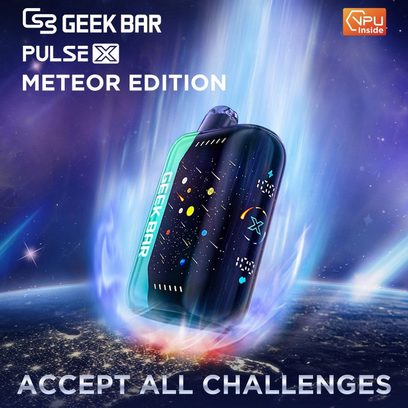 ATL Mint Flavor Geek Bar Pulse X Meteor Edition Disposable Flavors - 25000 Puffs| - NICEPRO.US